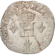 Monnaie, France, Gros de Nesle, 1550, Paris, TB, Argent, Sombart:4456