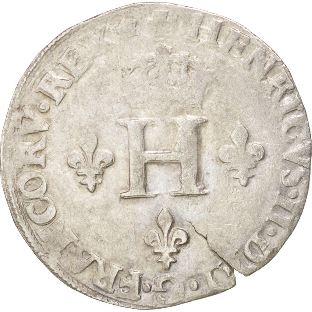 Münze, Frankreich, Gros de Nesle, 1550, Paris, S, Silber, Sombart:4456