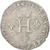 Moneta, Francja, Gros de Nesle, 1550, Paris, VF(20-25), Srebro, Sombart:4456