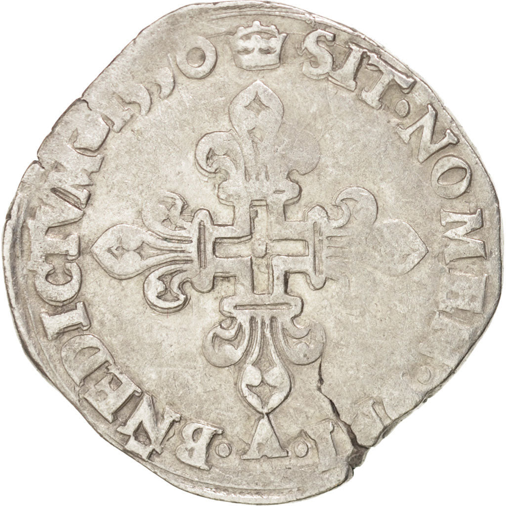 Münze, Frankreich, Gros de Nesle, 1550, Paris, S, Silber, Sombart:4456