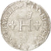 Moneta, Francia, Demi Gros de Nesle, 1551, Paris, MB+, Argento, Sombart:4458