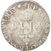 Moneta, Francia, Demi Gros de Nesle, 1551, Paris, MB+, Argento, Sombart:4458