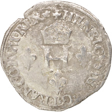 Moneta, Francja, Demi Gros de Nesle, 1551, Paris, EF(40-45), Srebro