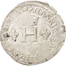 Munten, Frankrijk, Demi Gros de Nesle, 1551, Paris, ZF, Zilver, Sombart:4458