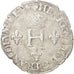 Coin, France, Demi Gros de Nesle, 1551, Paris, VF(20-25), Silver, Sombart:4458