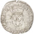 Münze, Frankreich, Douzain aux croissants, 1550, La Rochelle, SS, Billon