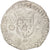 Moneda, Francia, Douzain aux croissants, 1552, Rennes, MBC, Vellón