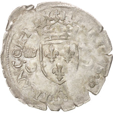 Coin, France, Douzain aux croissants, 1551, Paris, EF(40-45), Billon