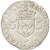 Monnaie, France, Douzain aux croissants, 1550, Rennes, TTB, Billon, Duplessy:997