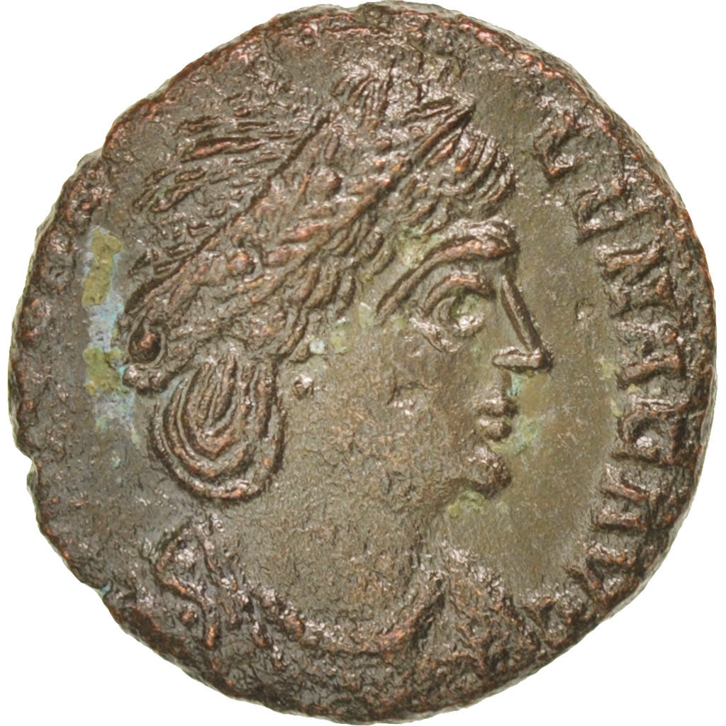 Coin, Nummus, EF(40-45), Copper, RIC:33