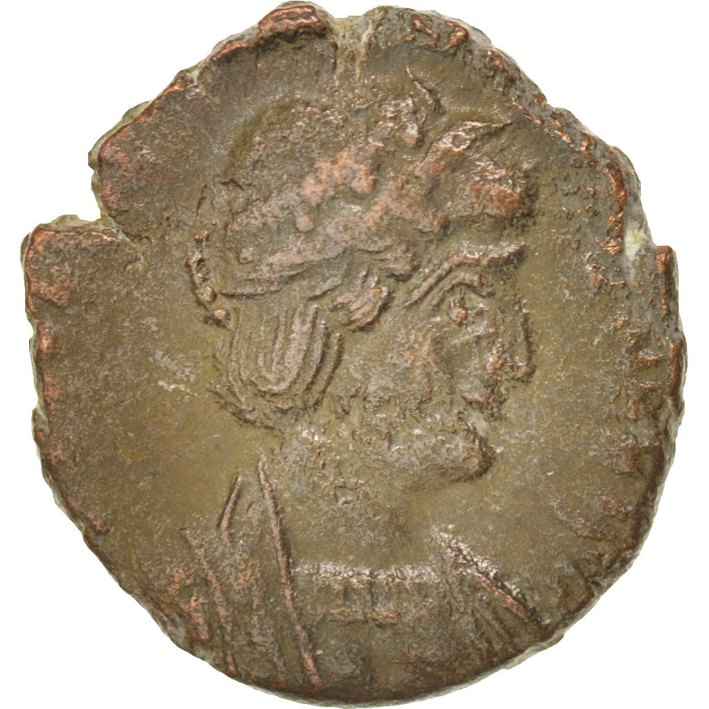 Coin, Nummus, EF(40-45), Copper, RIC:33