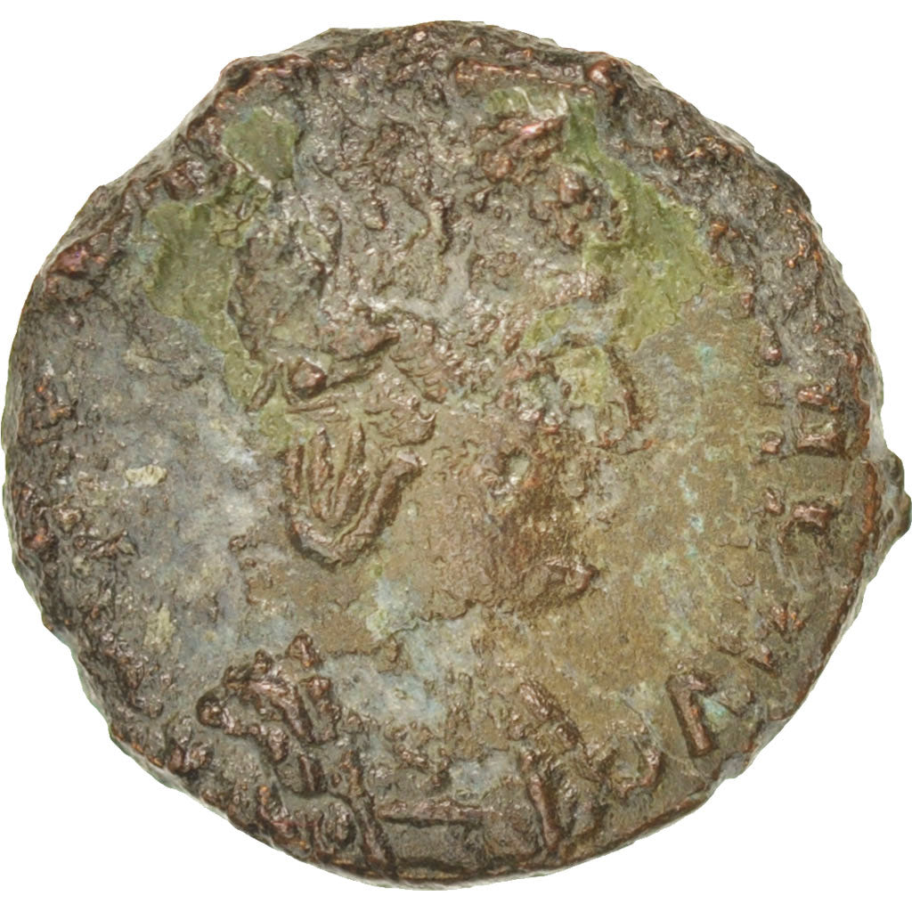 Coin, Nummus, EF(40-45), Copper, RIC:33