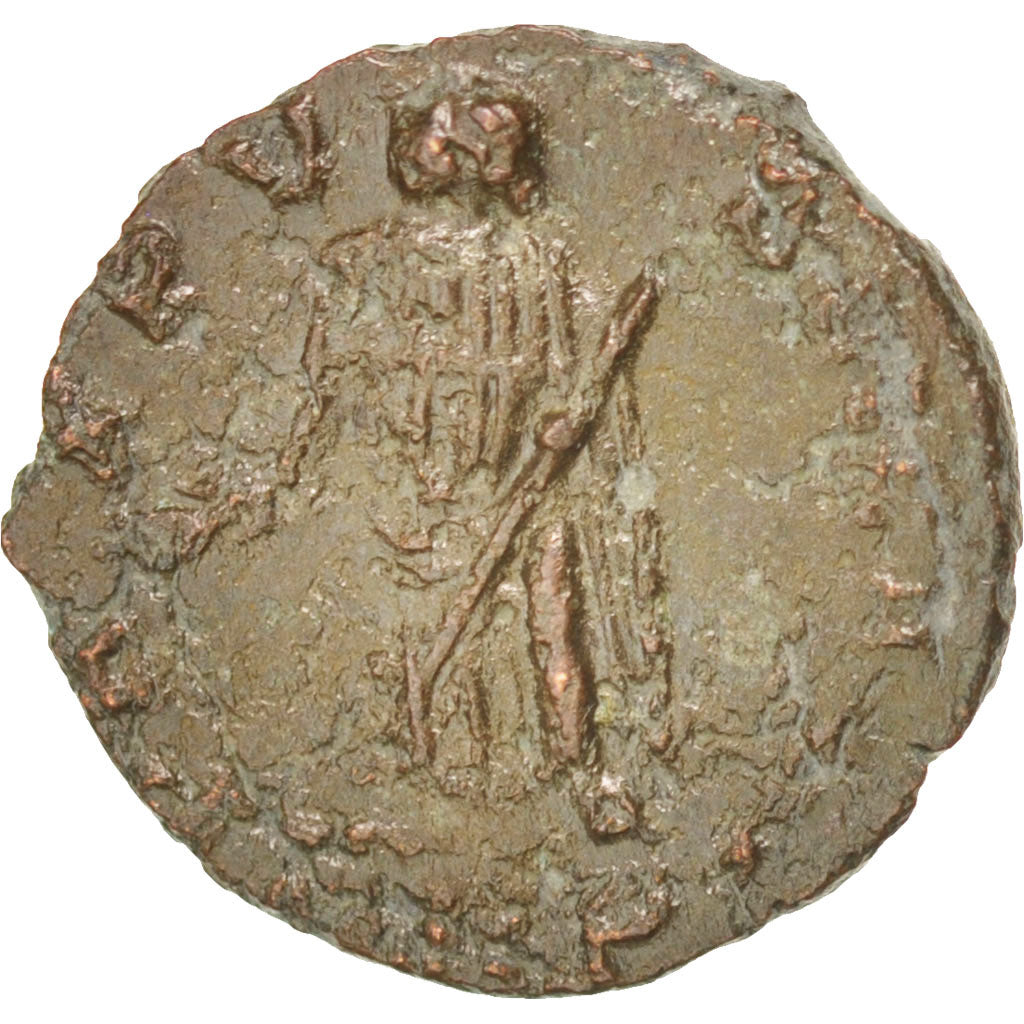 Coin, Nummus, EF(40-45), Copper, RIC:33