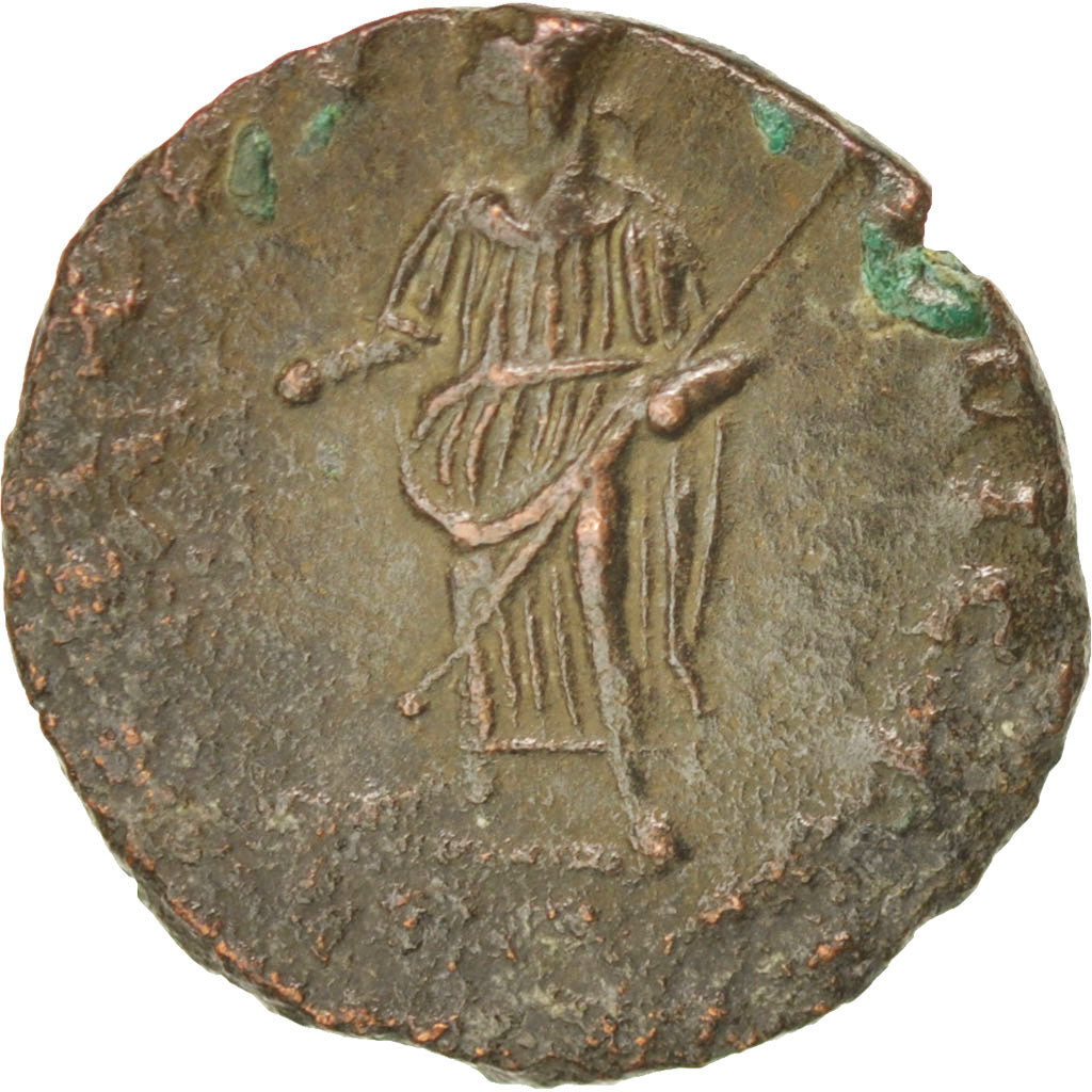 Coin, Nummus, EF(40-45), Copper, RIC:33