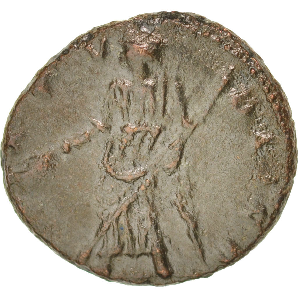 Coin, Nummus, EF(40-45), Copper, RIC:33