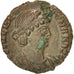 Coin, Nummus, Trier, AU(50-53), Copper, RIC:33