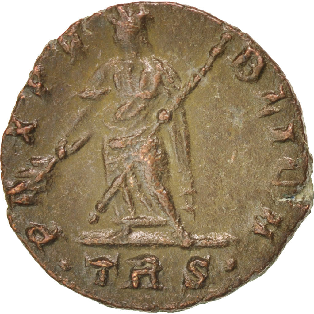 Coin, Helena, Nummus, Trier, AU(50-53), Copper, RIC:33