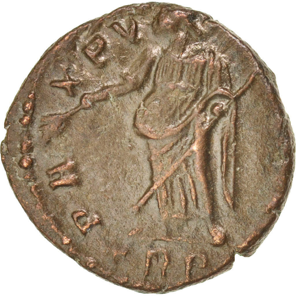 Coin, Helena, Nummus, Trier, AU(55-58), Copper, RIC:33