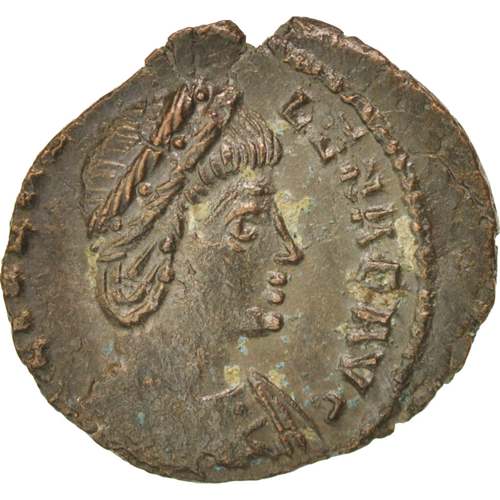Coin, Helena, Nummus, Trier, AU(55-58), Copper, RIC:33