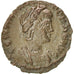 Moneta, Theodora, Nummus, Trier, EF(40-45), Miedź, RIC:65
