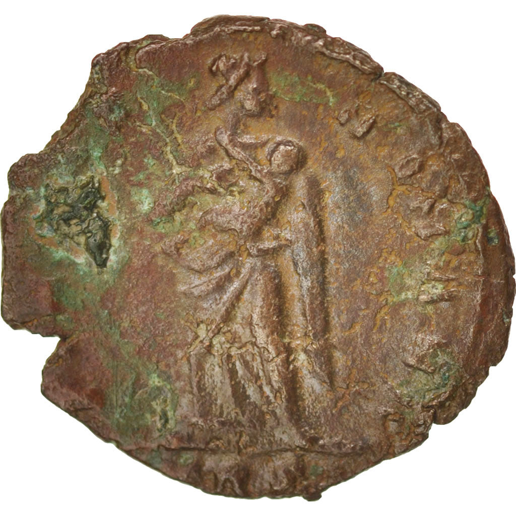 Munten, Theodora, Nummus, Trier, ZF, Koper, RIC:56
