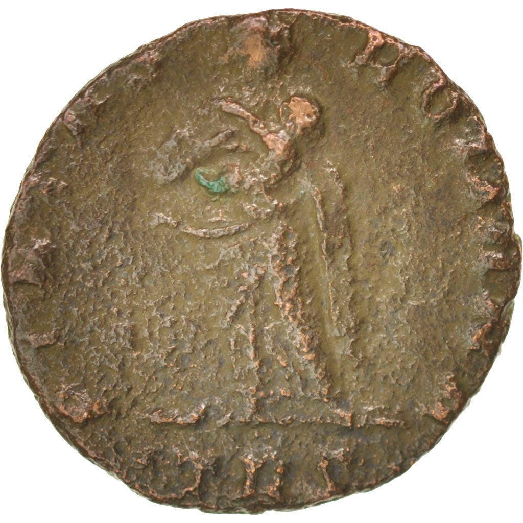 Coin, Theodora, Nummus, Trier, VF(30-35), Copper, RIC:56