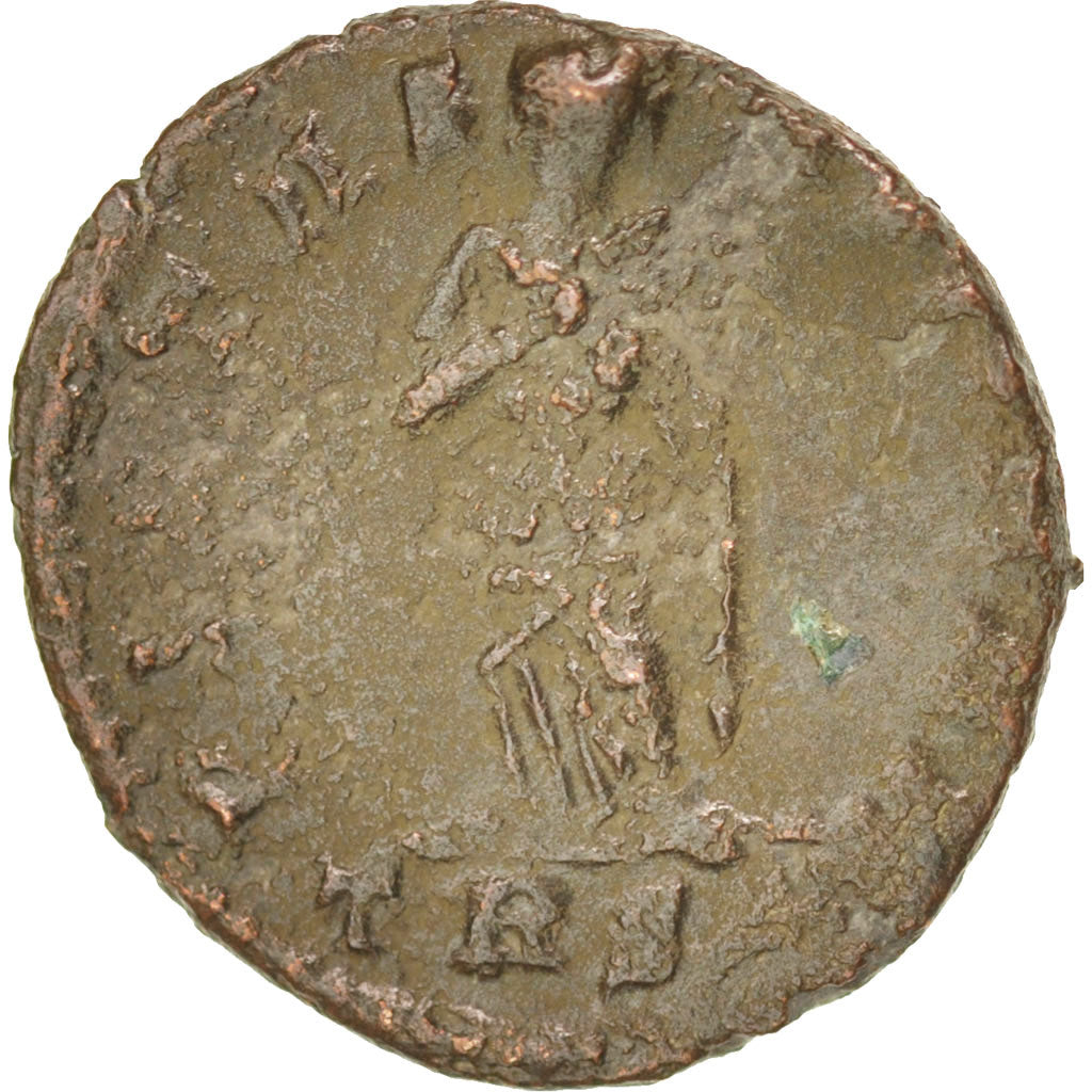 Coin, Theodora, Nummus, Trier, AU(50-53), Copper, RIC:56