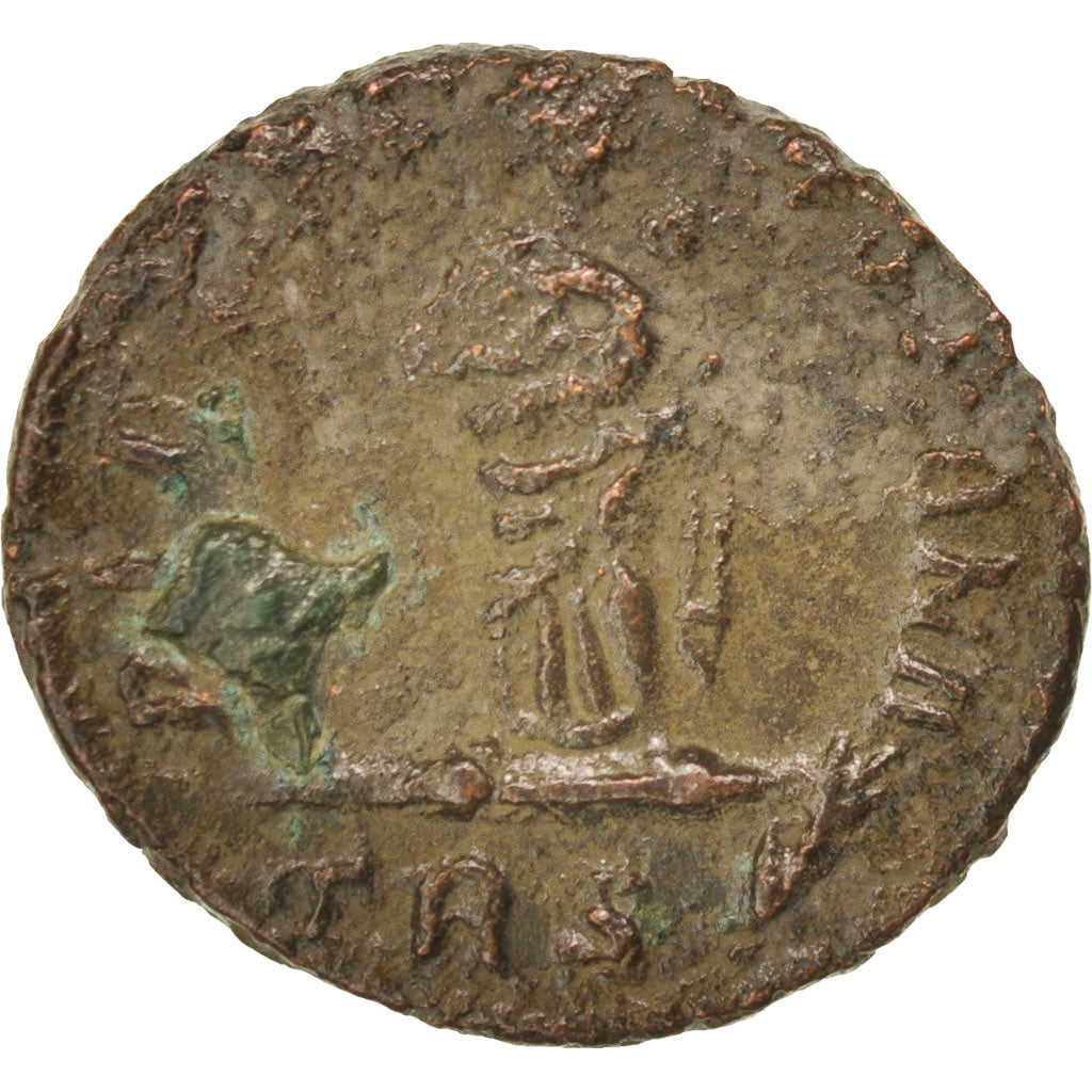 Coin, Theodora, Nummus, Trier, AU(50-53), Copper, RIC:56
