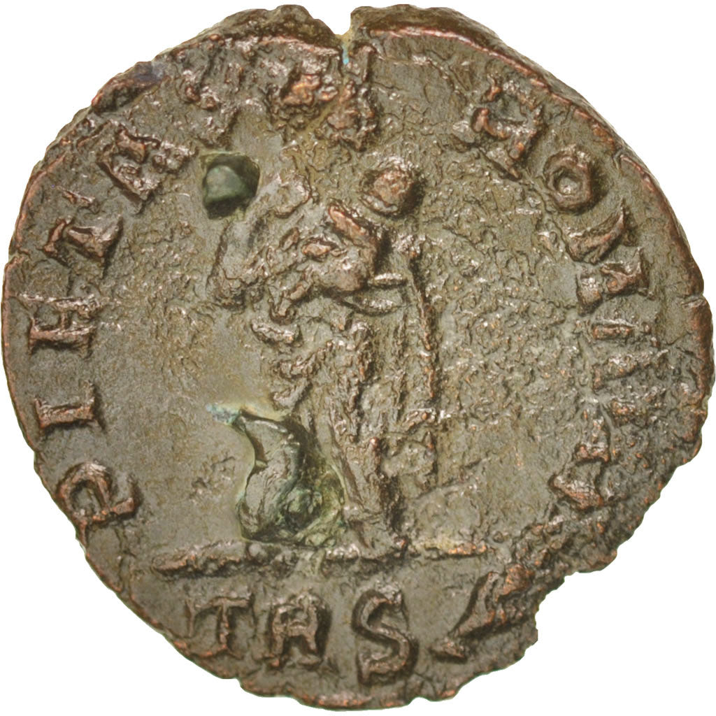 Coin, Theodora, Nummus, Trier, AU(50-53), Copper, RIC:56