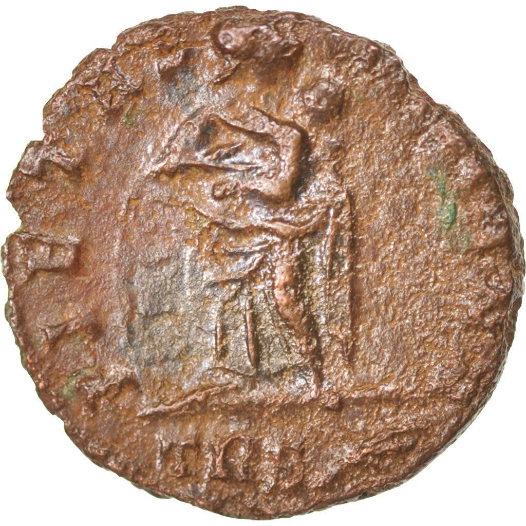 Moneta, Theodora, Nummus, Trier, AU(50-53), Miedź, RIC:56