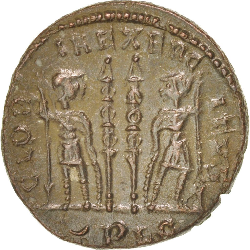 Munten, Constantijn II, Nummus, Lyons, ZF+, Koper, RIC:254