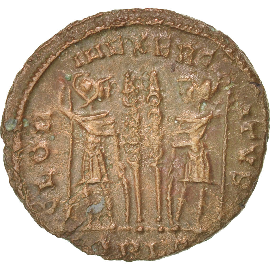 Munten, Constantijn II, Nummus, Lyons, ZF+, Koper, RIC:254