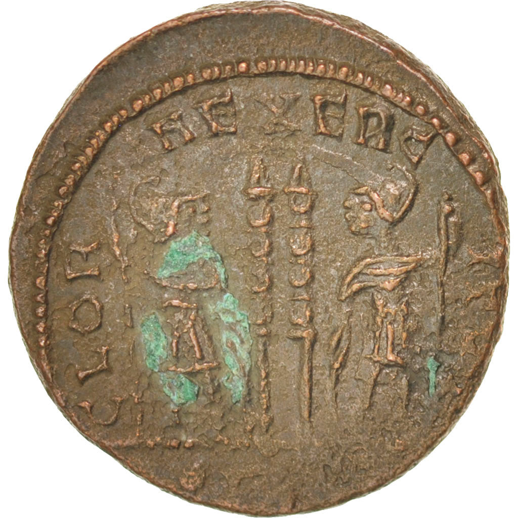 Moneta, Constantine II, Nummus, Lyons, BB+, Rame, RIC:254