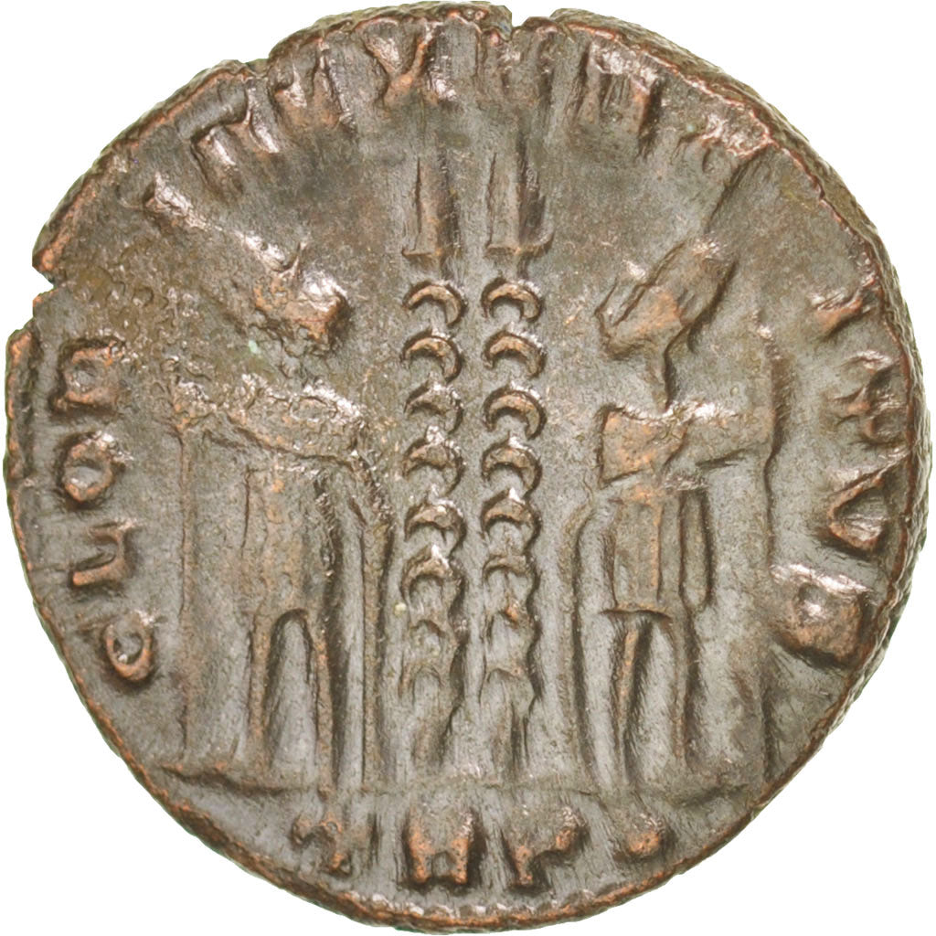 Munten, Constantijn II, Nummus, Trier, ZF, Koper, RIC:254
