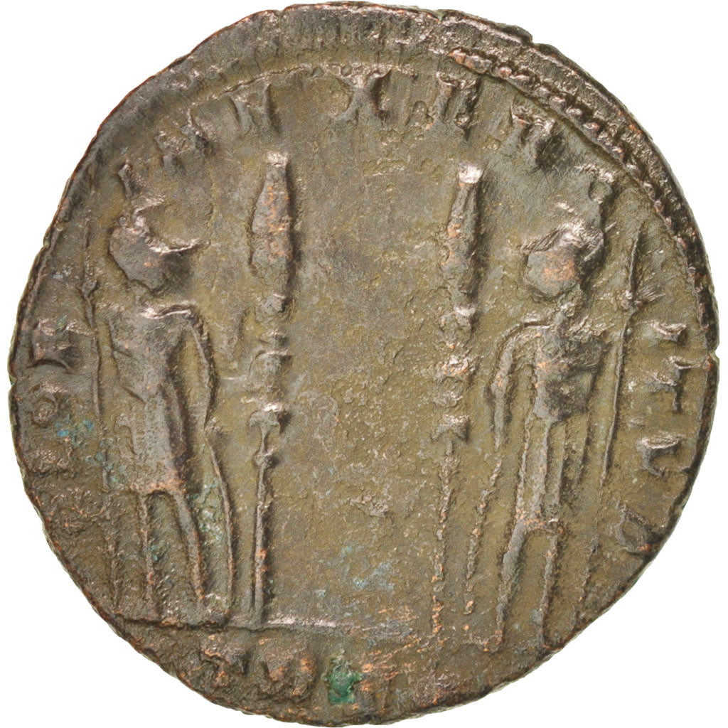 Münze, Constantine II, Nummus, Trier, SS, Kupfer, RIC:254