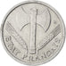 FRANCE, Bazor, Franc, 1943, Paris, KM #902.1, AU(55-58), Aluminum, 23, Gadoury..