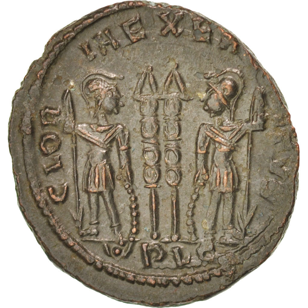 Munten, Constantijn II, Nummus, Lyons, ZF+, Koper, RIC:254