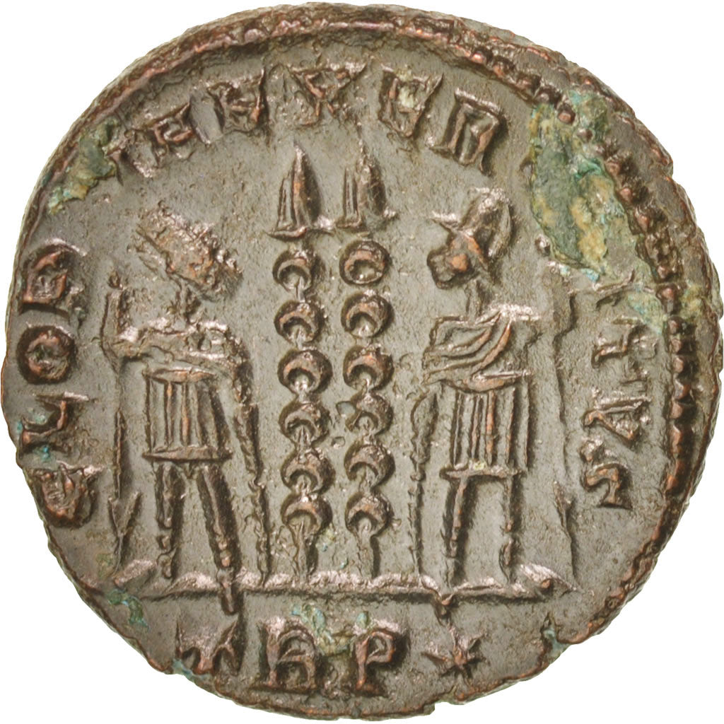 Munten, Constantijn II, Nummus, Lyons, ZF+, Koper, RIC:254