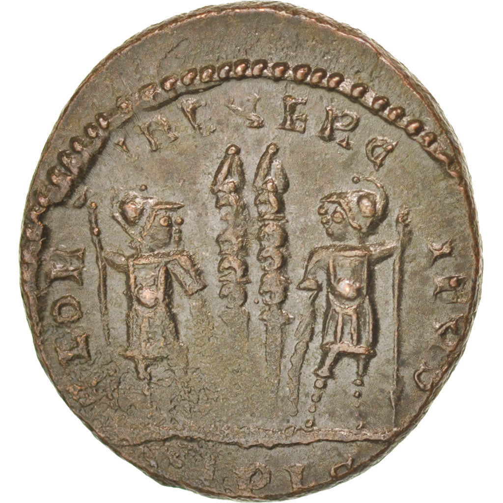 Munten, Constantijn II, Nummus, Lyons, ZF+, Koper, RIC:254