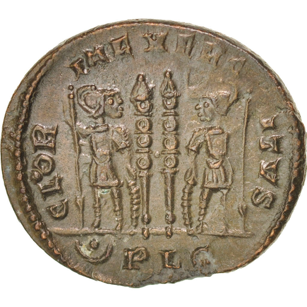 Munten, Constantijn II, Nummus, Lyons, ZF+, Koper, RIC:254