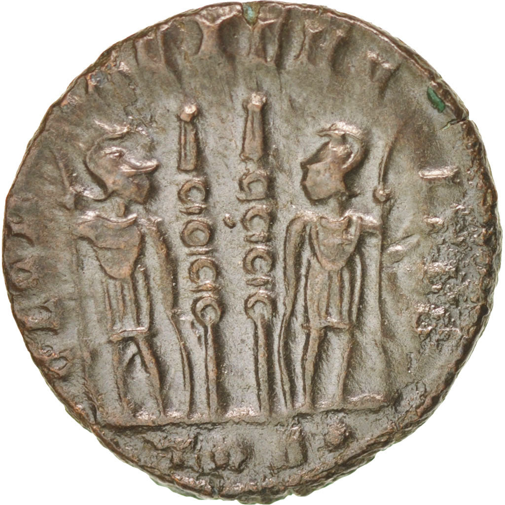 Münze, Constantine II, Nummus, Trier, SS, Kupfer, RIC:254