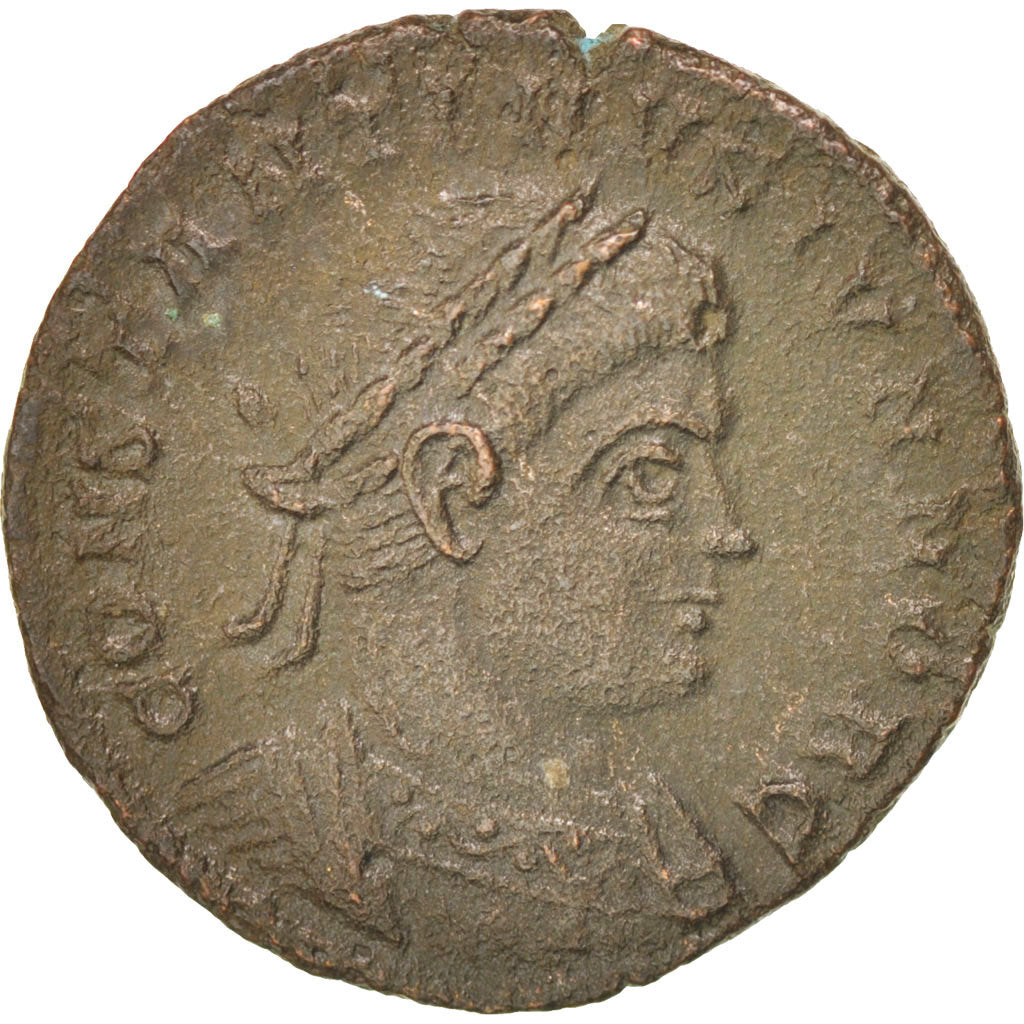 Munten, Constantijn II, Nummus, Trier, FR+, Koper, RIC:254