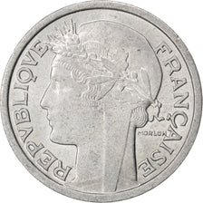 Moneda, Francia, Morlon, Franc, 1959, EBC+, Aluminio, KM:885a.1, Gadoury:473c