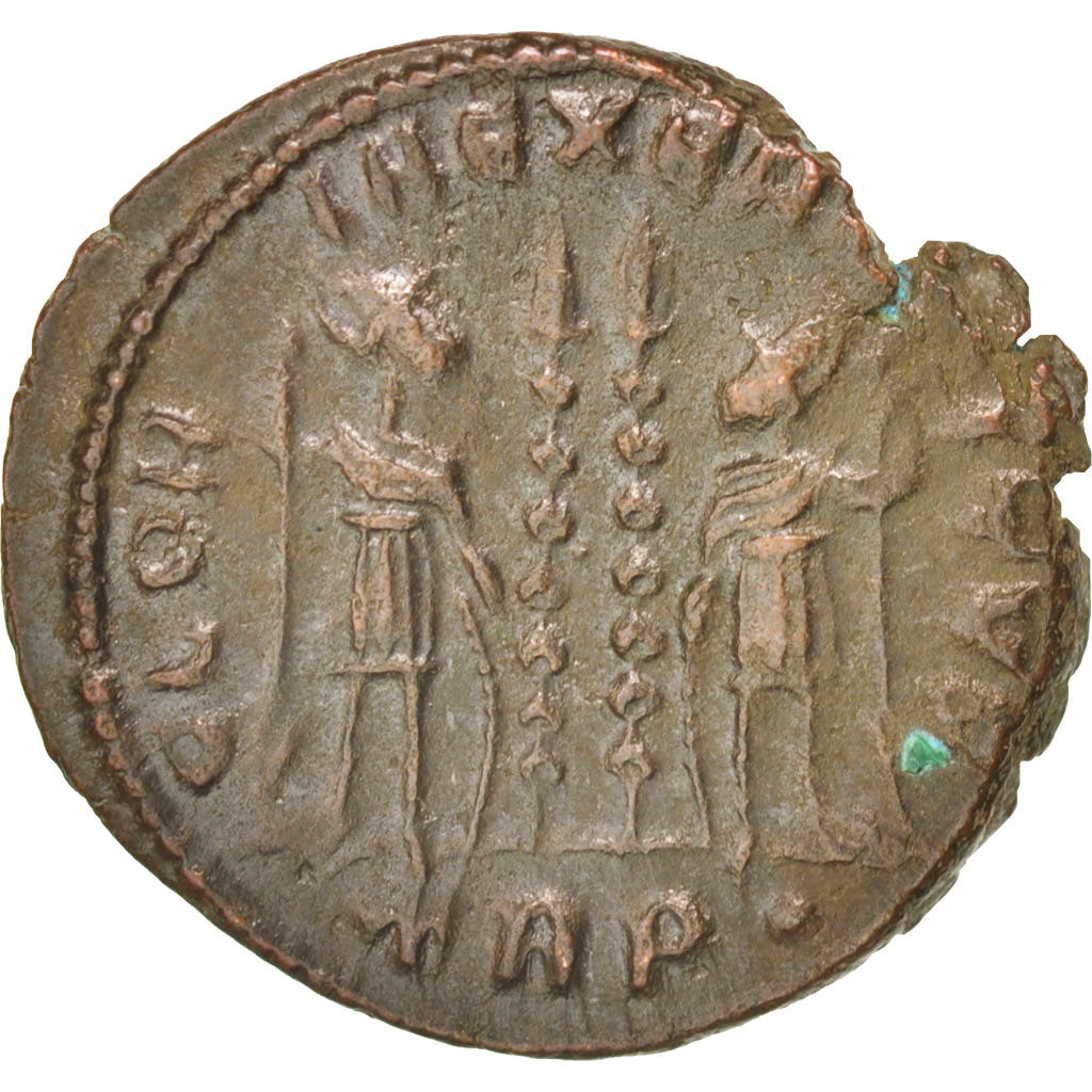 Munten, Constantijn II, Nummus, Trier, ZF+, Koper, RIC:254