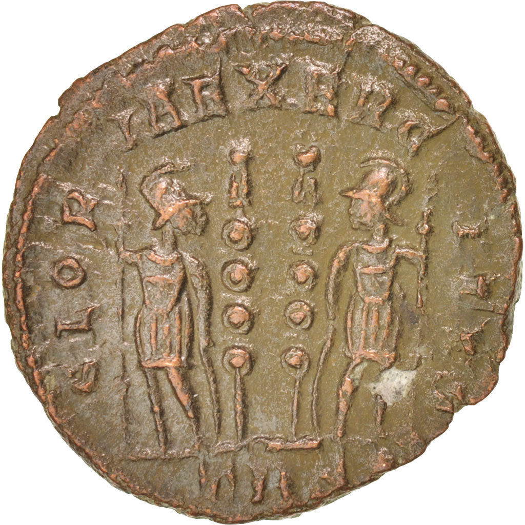 Munten, Constantijn II, Nummus, Trier, ZF+, Koper, RIC:254