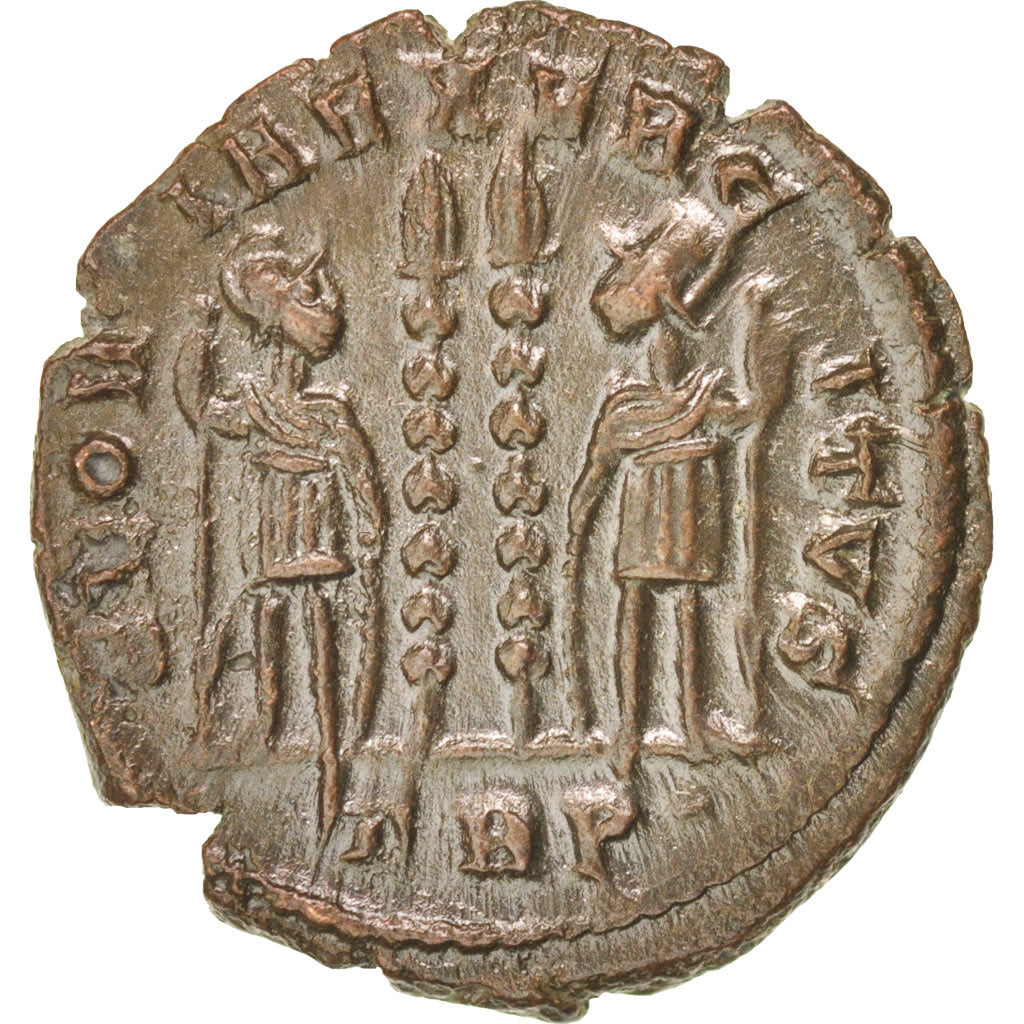 Munten, Constantijn II, Nummus, Trier, ZF+, Koper, RIC:254