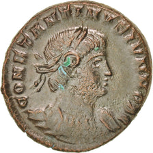 Coin, Constantine II, Nummus, Trier, AU(50-53), Copper, RIC:254
