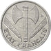 FRANCE, Bazor, 50 Centimes, 1943, Paris, KM #914.4, AU(55-58), Aluminum, 18,...