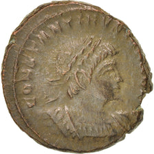 Coin, Constantine II, Nummus, Trier, AU(50-53), Copper, RIC:254
