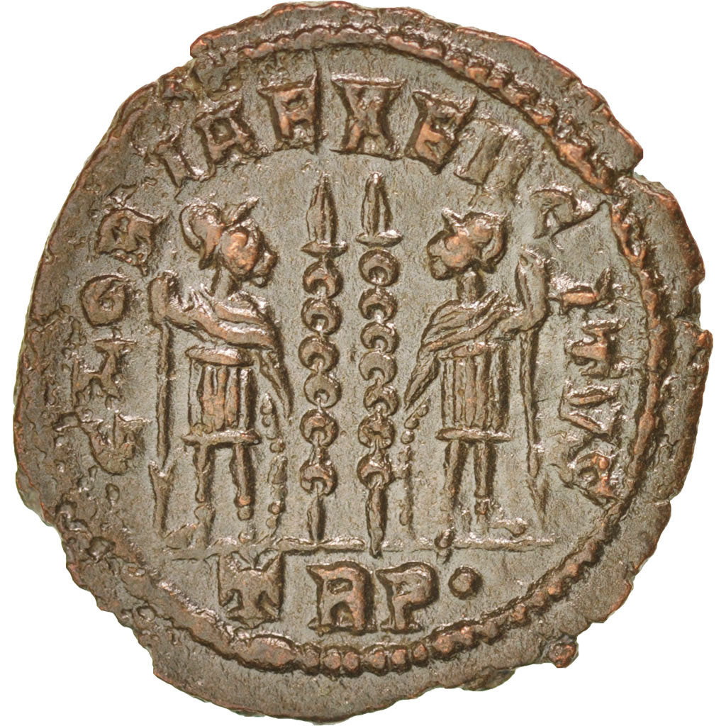 Munten, Constantijn II, Nummus, Trier, ZF+, Koper, RIC:254